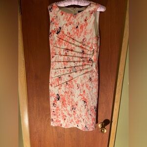 Ivanka Trump Sleeveless Abstract Print Dress. Stunning!!